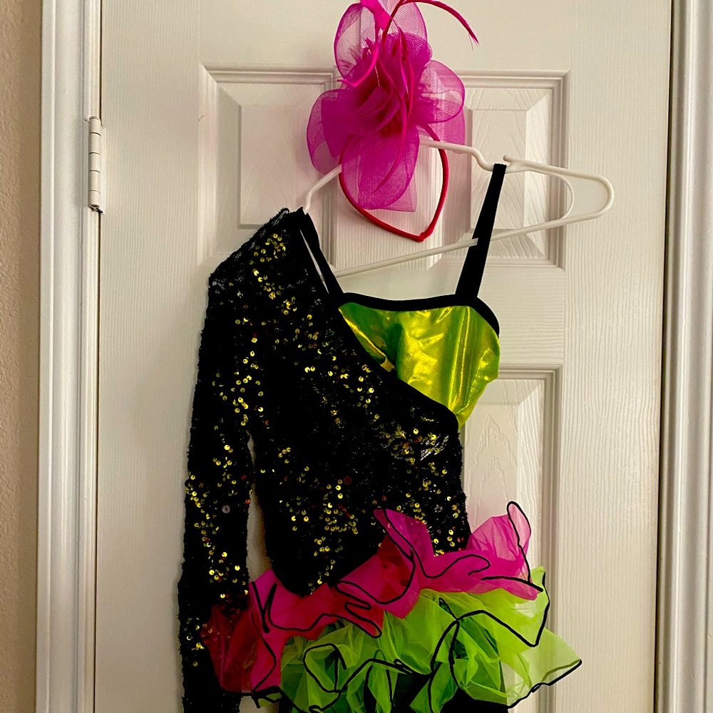 Curtain call dance costume